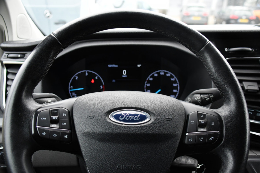 Ford Transit Custom 300 2.0 TDCI L2H1 DC Limited Black Edition Camera, Cruise, Carplay, Stoelverwarming, 170pk, 2 x Schuifdeur, Automaat, Uniek!