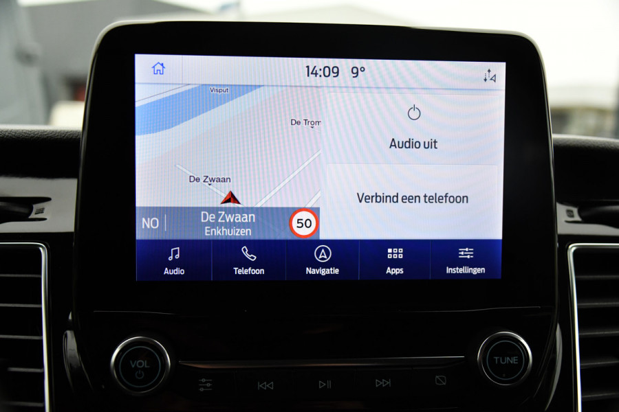 Ford Transit Custom 300 2.0 TDCI L2H1 Limited DC Black Edition Camera, Cruise, Carplay, 170pk, 2 x Schuifdeur, Stoelverwarming, Automaat, Sensoren, Uniek!