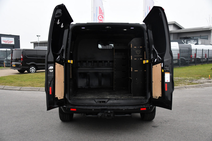 Ford Transit Custom 300 2.0 TDCI L2H1 Limited DC Black Edition Camera, Cruise, Carplay, 170pk, 2 x Schuifdeur, Stoelverwarming, Automaat, Sensoren, Uniek!