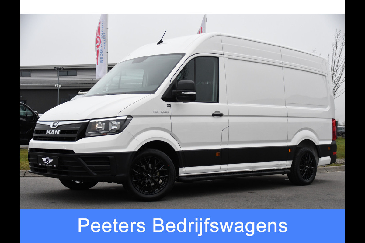 MAN TGE 3.140 35 2.0 L3H3 PB Edition Camera, Cruise, Carplay, 140pk, Automaat, Stoelverwarming, NAVI, Multimedia, Uniek!
