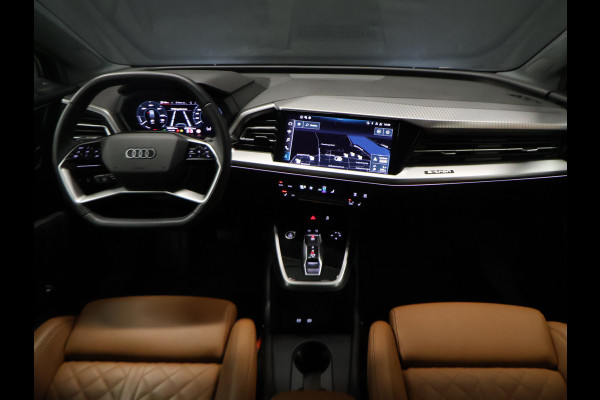 Audi Q4 e-tron 40 Advanced edition 77 kWh [APPLE CARPLAY, ANDROID, ADAPTIVE CRUISE, CAMERA, STOELVERWARMING, PDC V+A, VOL LEDER, CLIMATE, NIEUWSTAAT]