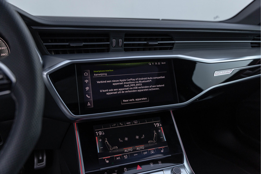 Audi A6 Avant 55 TFSI e 367pk Quattro Competition Pano HD-Matrix B&O HuD ACC Trekhaak