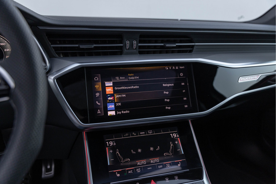 Audi A6 Avant 55 TFSI e 367pk Quattro Competition Pano HD-Matrix B&O HuD ACC Trekhaak