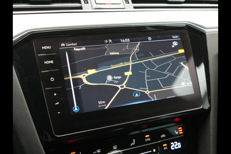 Volkswagen Passat Variant 1.4 TSI GTE Business Plug In Hybrid 218pk Dealer O.H. PHEV | Adaptive Cruise | Head Up | 360 Camera | Lederen Sportstoelen Massage & Memory | Sfeerverlichting | Stoelen & Stuur Verwarmd | Keyless | Blis | Virtual | Navigatie | DAB |