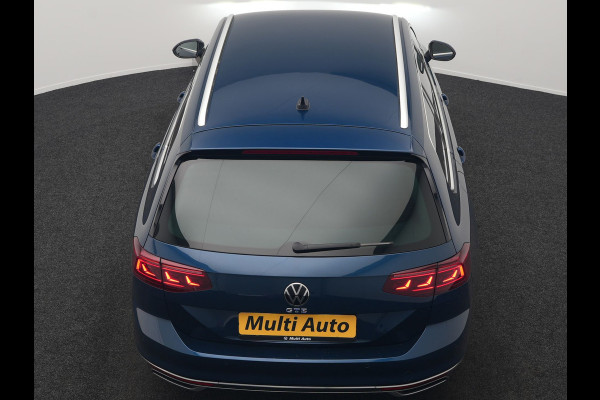 Volkswagen Passat Variant 1.4 TSI GTE Business Plug In Hybrid 218pk Dealer O.H. PHEV | Adaptive Cruise | Head Up | 360 Camera | Lederen Sportstoelen Massage & Memory | Sfeerverlichting | Stoelen & Stuur Verwarmd | Keyless | Blis | Virtual | Navigatie | DAB |