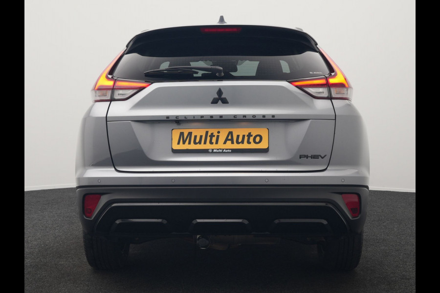 Mitsubishi Eclipse Cross 2.4 Black Edition Plug In Hybrid 188pk Dealer O.H. PHEV | Trekhaak Afn. | Adaptive Cruise | 360 Camera | Alcantara Sportstoelen & Stuur Verwarmd | Keyless | Navi Via TomTom | Blis | Apple Carplay | DAB |