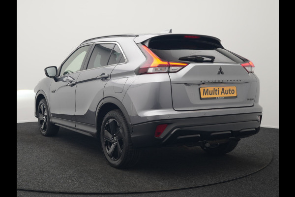 Mitsubishi Eclipse Cross 2.4 Black Edition Plug In Hybrid 188pk Dealer O.H. PHEV | Trekhaak Afn. | Adaptive Cruise | 360 Camera | Alcantara Sportstoelen & Stuur Verwarmd | Keyless | Navi Via TomTom | Blis | Apple Carplay | DAB |
