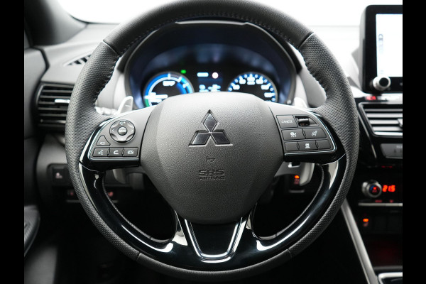 Mitsubishi Eclipse Cross 2.4 Black Edition Plug In Hybrid 188pk Dealer O.H. PHEV | Trekhaak Afn. | Adaptive Cruise | 360 Camera | Alcantara Sportstoelen & Stuur Verwarmd | Keyless | Navi Via TomTom | Blis | Apple Carplay | DAB |