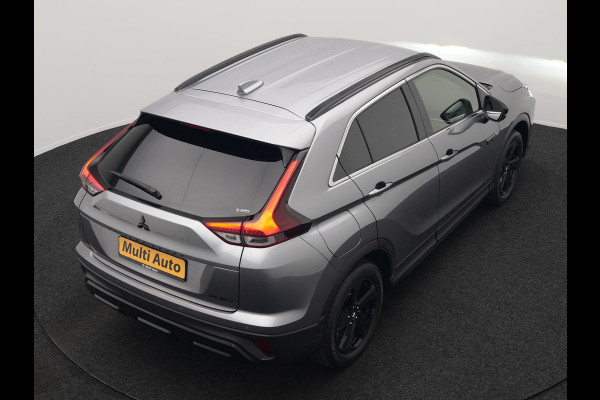 Mitsubishi Eclipse Cross 2.4 Black Edition Plug In Hybrid 188pk Dealer O.H. PHEV | Trekhaak Afn. | Adaptive Cruise | 360 Camera | Alcantara Sportstoelen & Stuur Verwarmd | Keyless | Navi Via TomTom | Blis | Apple Carplay | DAB |