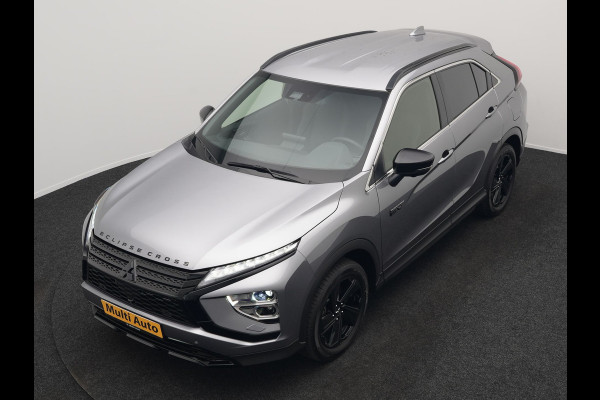Mitsubishi Eclipse Cross 2.4 Black Edition Plug In Hybrid 188pk Dealer O.H. PHEV | Trekhaak Afn. | Adaptive Cruise | 360 Camera | Alcantara Sportstoelen & Stuur Verwarmd | Keyless | Navi Via TomTom | Blis | Apple Carplay | DAB |