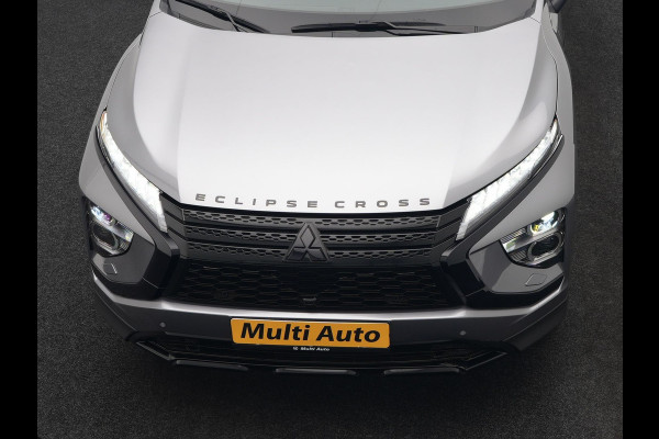 Mitsubishi Eclipse Cross 2.4 Black Edition Plug In Hybrid 188pk Dealer O.H. PHEV | Trekhaak Afn. | Adaptive Cruise | 360 Camera | Alcantara Sportstoelen & Stuur Verwarmd | Keyless | Navi Via TomTom | Blis | Apple Carplay | DAB |