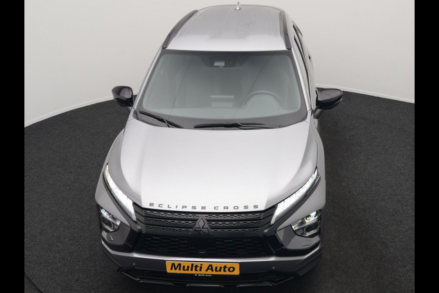 Mitsubishi Eclipse Cross 2.4 Black Edition Plug In Hybrid 188pk Dealer O.H. PHEV | Trekhaak Afn. | Adaptive Cruise | 360 Camera | Alcantara Sportstoelen & Stuur Verwarmd | Keyless | Navi Via TomTom | Blis | Apple Carplay | DAB |