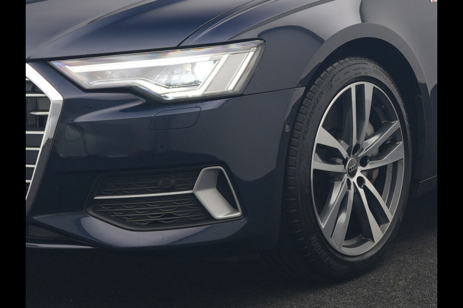 Audi A6 Avant 50 TFSI e quattro S Line Plug In Hybrid 300pk Dealer O.H. PHEV | Trekhaak Af Fabriek | Adaptive Cruise | Head Up | 360 Camera | Alcantara Sportstoelen Verwarmd | Stuur Verwarmd | Apple Carplay | Navigatie | Virtual | DAB |