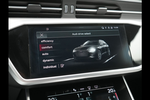 Audi A6 Avant 50 TFSI e quattro S Line Plug In Hybrid 300pk Dealer O.H. PHEV | Trekhaak Af Fabriek | Adaptive Cruise | Head Up | 360 Camera | Alcantara Sportstoelen Verwarmd | Stuur Verwarmd | Apple Carplay | Navigatie | Virtual | DAB |