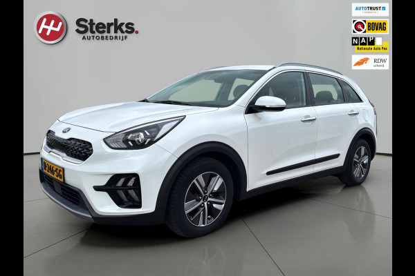 Kia Niro 1.6 GDi Hybrid DynamicLine HYBRID AUTOMAAT HALF LEDER CARPLAY/ANDROID AUTO PARKEERSENSOREN