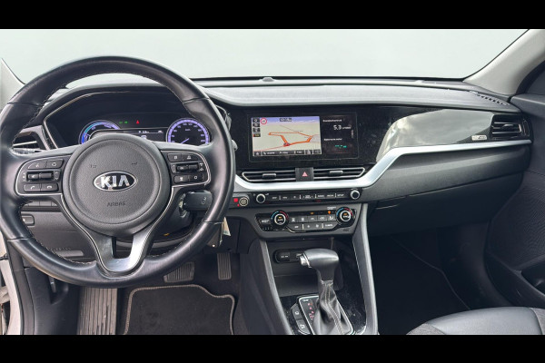 Kia Niro 1.6 GDi Hybrid DynamicLine HYBRID AUTOMAAT HALF LEDER CARPLAY/ANDROID AUTO PARKEERSENSOREN