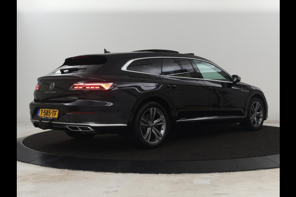 Volkswagen Arteon Shooting Brake 1.4 TSI eHybrid R-Line | Panoramadak | Stoelverwarming | LED Plus | Sfeerverlichting | Carplay | Trekhaak | Achterbankverwarming | Adaptive cruise | Navigatie | PHEV | Plug In