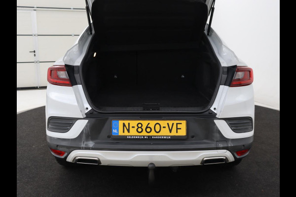 Renault Arkana 1.6 E-Tech Hybrid 145 R.S. Line | Panoramadak | Leder/Alcantara | Trekhaak | Stoelverwarming | Adaptive cruise | Camera | Carplay | Keyless | Park Assist | Full LED | Navigatie