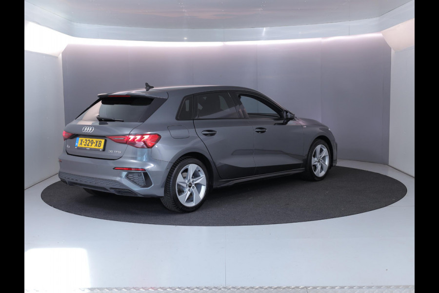 Audi A3 Sportback 35 TFSI S edition 150pk | Navigatie | Parkeersensoren | Verlengde garantie | 17 inch lichtmetalen velgen