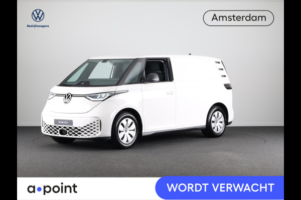 Volkswagen ID. Buzz Cargo 77 kWh Volkswagen ID. Buzz Cargo L1H1 77 kWh | verlengde fabrieksgarantie | Navigatie via App | Trekhaak | Cruise Control | Parkeer pakket | Elektrische achterklep |