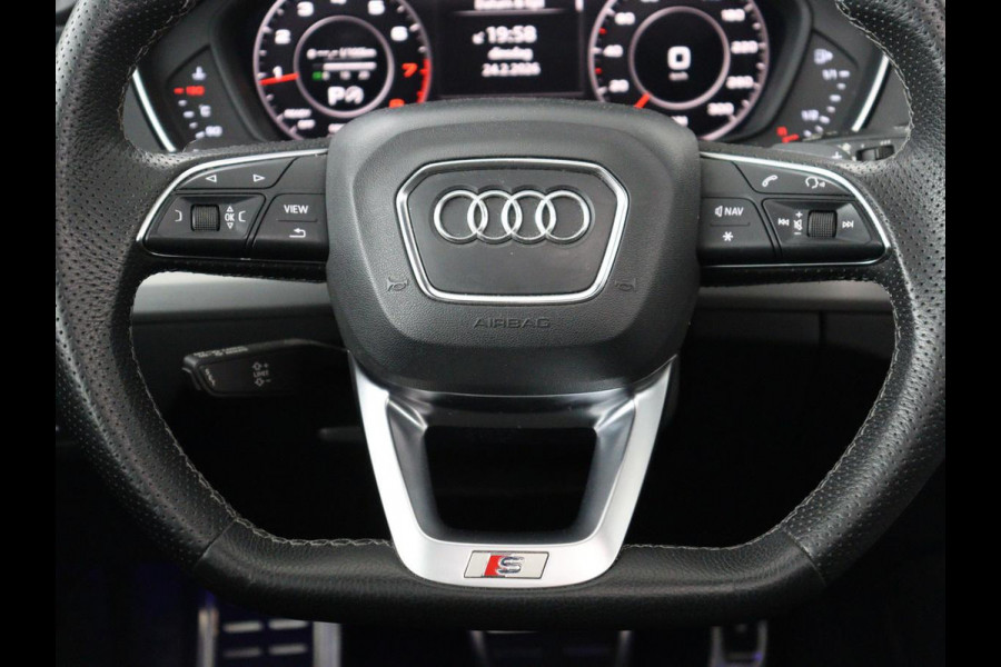 Audi Q5 2.0 TFSI S line | Panoramadak | Stoelverwarming | Virtual Cockpit | Camera | Carplay | Keyless | Side Assist | Full LED | Navigatie | Half leder | Sportstoelen | Parkeerhulp | Cruise control