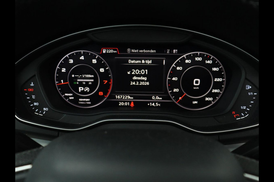 Audi Q5 2.0 TFSI S line | Panoramadak | Stoelverwarming | Virtual Cockpit | Camera | Carplay | Keyless | Side Assist | Full LED | Navigatie | Half leder | Sportstoelen | Parkeerhulp | Cruise control