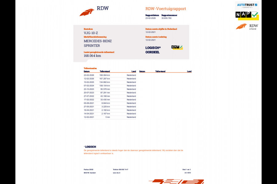 Mercedes-Benz Sprinter 314 CDI Automaat L2H2 Vele optie's