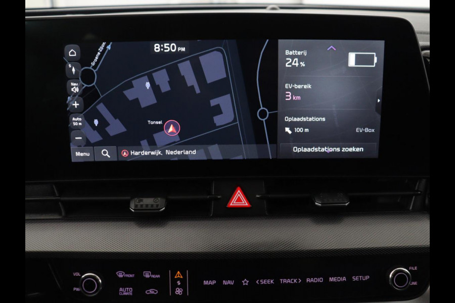 Kia Sportage 1.6 T-GDi Plug-in Hybrid AWD DynamicPlusLine | Stoelverwarming | Adaptive cruise | Matrix LED | 19'' | Camera | Half leder | Carplay | Keyless | Stuurverwarming | Navigatie | PHEV