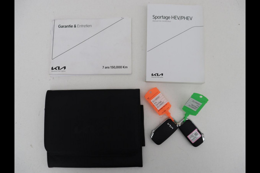 Kia Sportage 1.6 T-GDi Plug-in Hybrid AWD DynamicPlusLine | Stoelverwarming | Adaptive cruise | Matrix LED | 19'' | Camera | Half leder | Carplay | Keyless | Stuurverwarming | Navigatie | PHEV