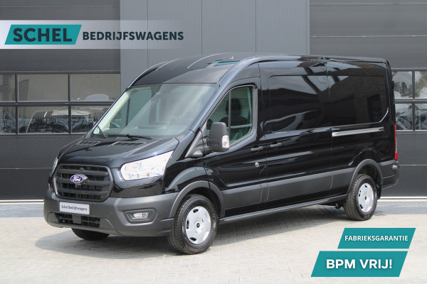 Ford Transit 350 2.0 TDCI L3H2 Trend 130pk - Facelift - 2x Schuifdeur - 360 Camera - Trekhaak - ACC - Stoel & Stoelverwarming - Blind Spot -