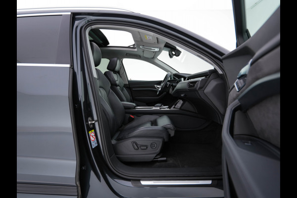 Audi e-tron 55 Quattro Business edition Plus 95 kWh (3-Fase11 kW) {SOH-88%} (INCL-BTW) *HEATPUMP | PANO | LEATHER | ADAPTIVE-CRUISE | FULL-LED | DIGI-COCKPIT | KEYLESS | MEMORY-PACK | CAMERA | NAVI-FULLMAP | SHIFTPADDLES | DAB+ | COMFORTSEATS | 20''ALU*