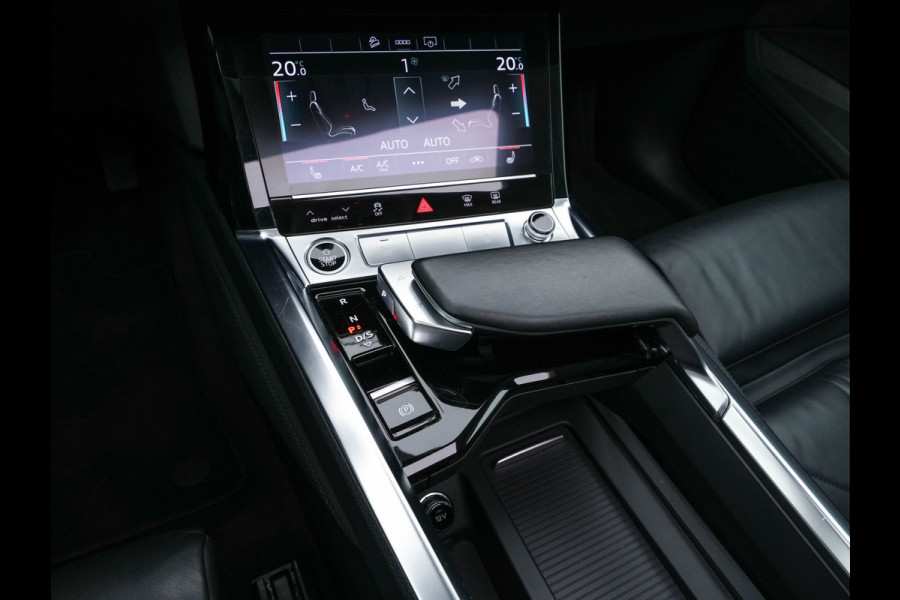 Audi e-tron 55 Quattro Business edition Plus 95 kWh (3-Fase11 kW) {SOH-88%} (INCL-BTW) *HEATPUMP | PANO | LEATHER | ADAPTIVE-CRUISE | FULL-LED | DIGI-COCKPIT | KEYLESS | MEMORY-PACK | CAMERA | NAVI-FULLMAP | SHIFTPADDLES | DAB+ | COMFORTSEATS | 20''ALU*