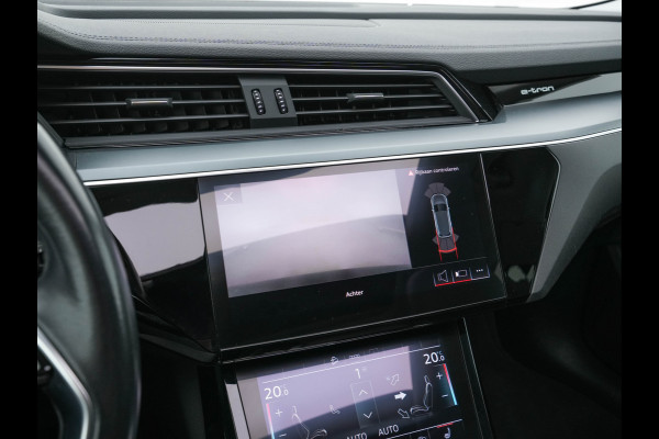 Audi e-tron 55 Quattro Business edition Plus 95 kWh (3-Fase11 kW) {SOH-88%} (INCL-BTW) *HEATPUMP | PANO | LEATHER | ADAPTIVE-CRUISE | FULL-LED | DIGI-COCKPIT | KEYLESS | MEMORY-PACK | CAMERA | NAVI-FULLMAP | SHIFTPADDLES | DAB+ | COMFORTSEATS | 20''ALU*