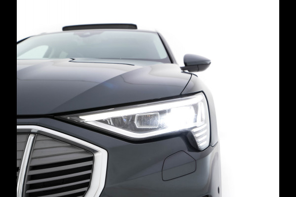 Audi e-tron 55 Quattro Business edition Plus 95 kWh (3-Fase11 kW) {SOH-88%} (INCL-BTW) *HEATPUMP | PANO | LEATHER | ADAPTIVE-CRUISE | FULL-LED | DIGI-COCKPIT | KEYLESS | MEMORY-PACK | CAMERA | NAVI-FULLMAP | SHIFTPADDLES | DAB+ | COMFORTSEATS | 20''ALU*