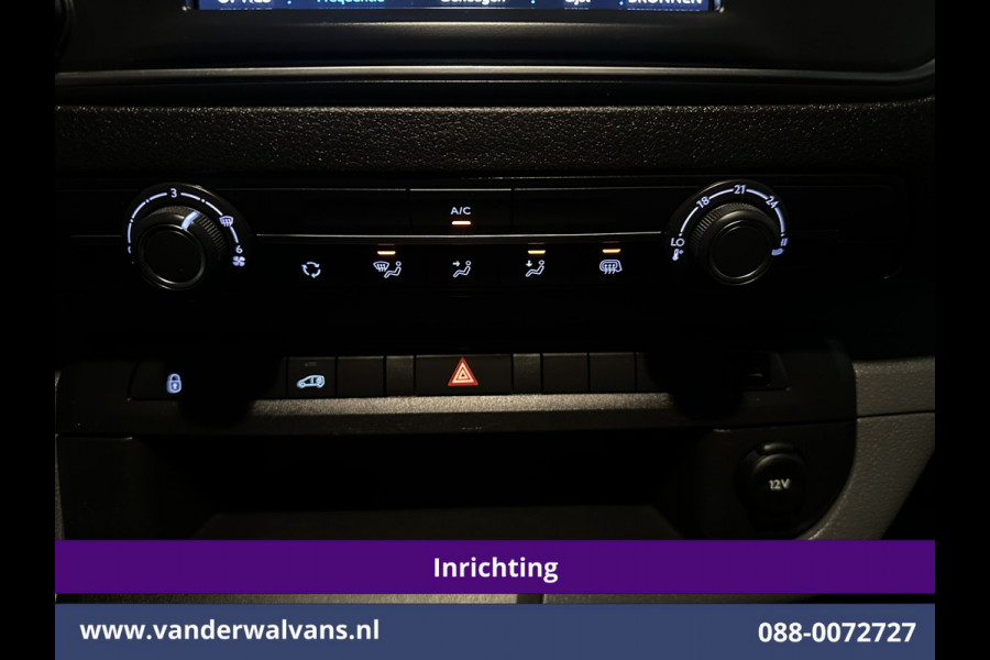Peugeot Expert 2.0 BlueHDI 123pk L1H1 Inrichting Euro6 Airco | Camera | Navigatie | Apple Carplay | Cruisecontrol Android Auto, 2500kg Trekhaak, Parkeersensoren, Bijrijdersbank