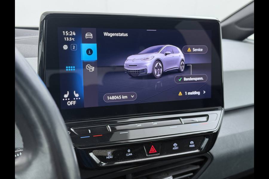 Volkswagen ID.3 First Max 58kWh Soh91% Pano-dak Adap.Cruise Camera Elektr.Sport-Stoel+Verwarmd PDC Apple Carplay Android Ergo Active-Stoel Navi- SOH 91% Lmv Privacy Glas Keyless Advanced Led-Achterlicht dynamisch Matrix Led Origineel Nederlandse Auto Zeer compleet Nieuwprijs €49.176,-