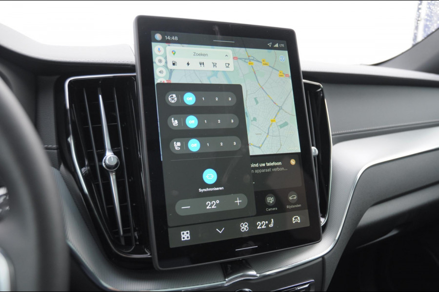 Volvo XC60 T8 455PK Automaat AWD Ultra Black Edition / Luchtvering / stoelmassage - en ventilatie / Adaptieve cruise control / Harman Kardon / BLIS / Panoramadak / Apple carplay / Parkeersensoren met 360 camera / Elektrisch bedienbare achterklep / Elektrisch verstelbare voorstoelen met geheugen / Stoel en stuurwielverwarming / 21” velgen / Getinte ramen vanaf de B-stijl