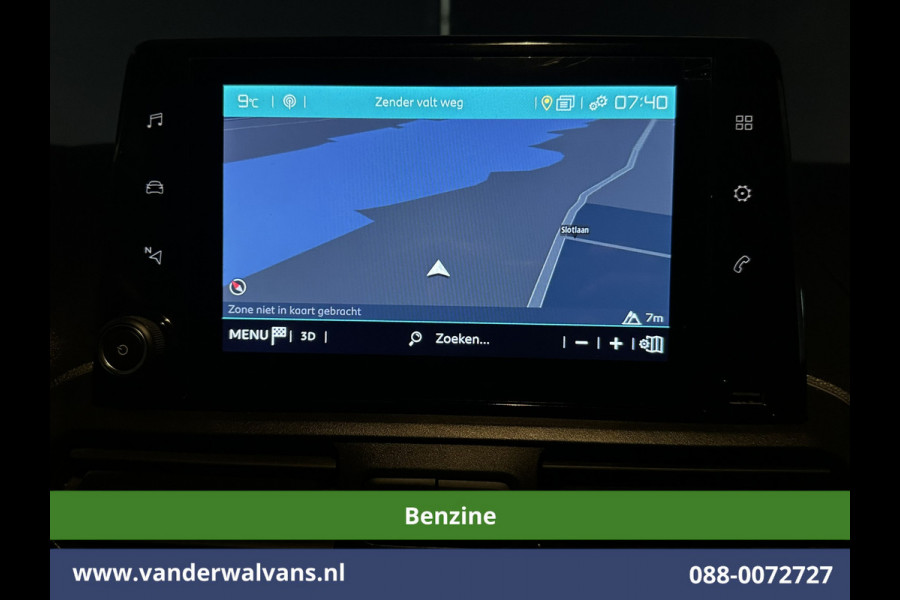 Citroën Berlingo 1.2 PureTech 131pk Automaat Benzine L1H1 Euro6 Airco | 3-Zits | Navigatie | Camera | Apple carplay android auto, cruisecontrol, parkeersensoren, bijrijdersbank