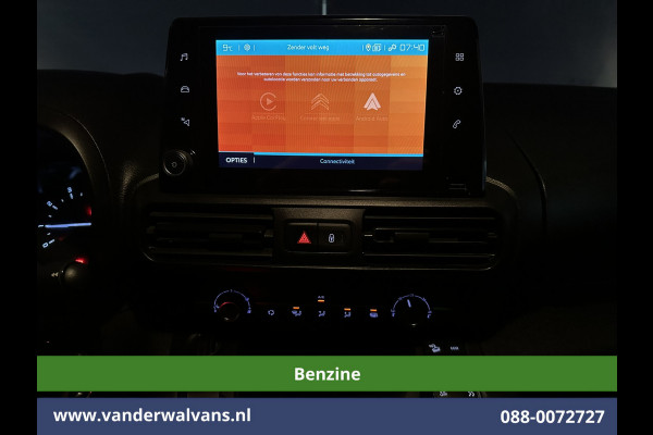Citroën Berlingo 1.2 PureTech 131pk Automaat Benzine L1H1 Euro6 Airco | 3-Zits | Navigatie | Camera | Apple carplay android auto, cruisecontrol, parkeersensoren, bijrijdersbank