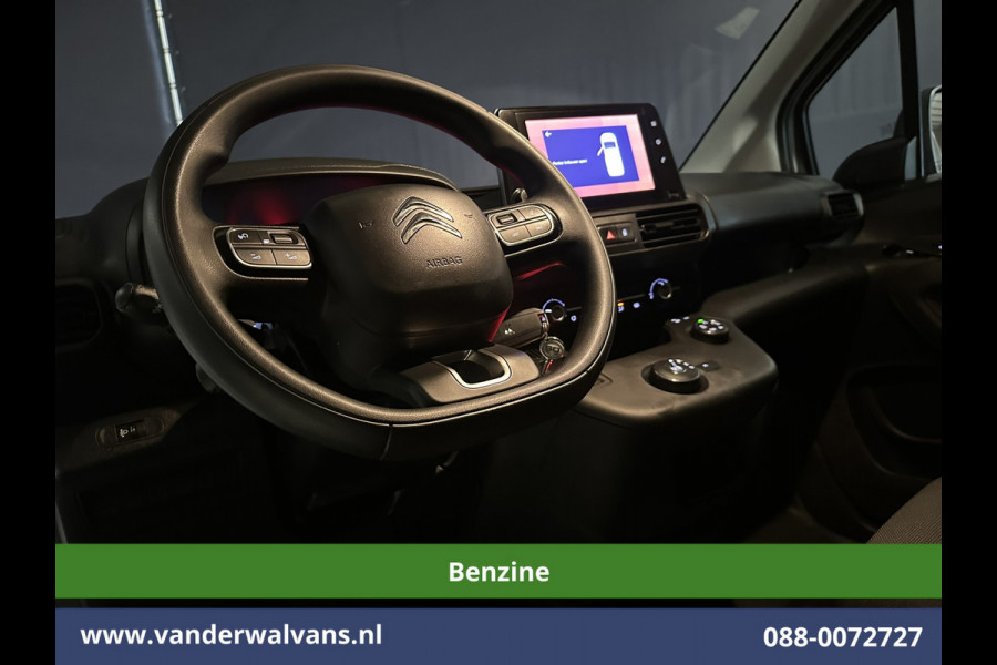 Citroën Berlingo 1.2 PureTech 131pk Automaat Benzine L1H1 Euro6 Airco | 3-Zits | Navigatie | Camera | Apple carplay android auto, cruisecontrol, parkeersensoren, bijrijdersbank