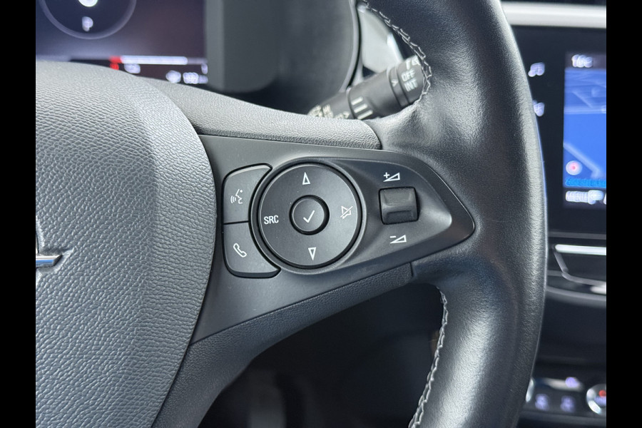 Opel CORSA-E 50kWh 3 Fase Warmtepomp Navi 360°Camera Two-Tone Lak Ecc Edition+ Stoel+Stuur-Verwarmd Parkeer Pack Pdc DAB Lmv 16" Privacy Glas Led Isofix Regen-Lichtsensor LaneAssist Origineel Nederlandse Auto SOH 89% Zeer compleet!