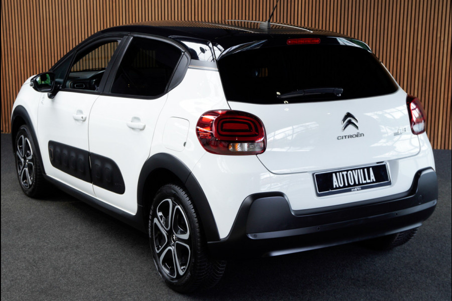 Citroën C3 1.2 Camera Climate Navi PDC Zwart dak LM velgen Carplay Cruise LED BTW auto