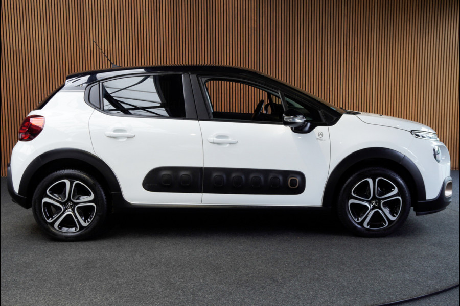 Citroën C3 1.2 Camera Climate Navi PDC Zwart dak LM velgen Carplay Cruise LED BTW auto