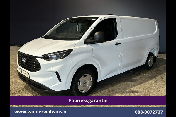 Ford Transit Custom 2.0 TDCI 136pk L2H1 Fabrieksgarantie Euro6 Airco | Camera | LED | Apple Carplay | Cruisecontrol Android Auto, Parkeersensoren, Verwarmde voorruit, Bijrijdersbank, 2740kg trekvermogen