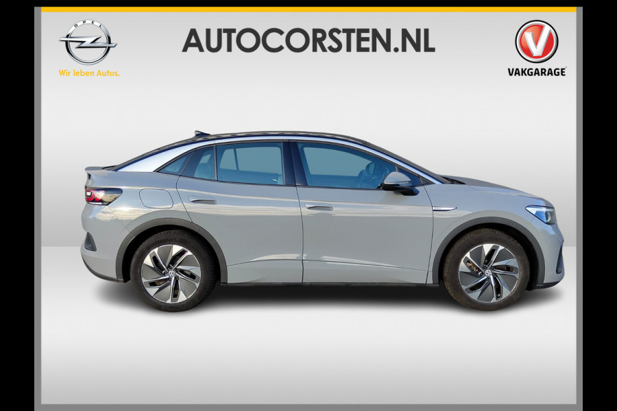 Volkswagen ID.5 Pro 77kWh SOH 98%!! Warmtepomp Afn-Trekhaak Adaptive-Cruise HUD Camera Navi 19"Lm Parkassist PDC-a+v Apple Android Carplay App-C Rijstrooksensor+Correctie Airco-Achter Stoel+Stuur+Vooraam+ruitensproeiers+wisserbl.-Verwarmd Head-up-Display Draadloze-lader Front Assist Voice-Command Keyless-Start Verkeersbordherk. AEB ESP BotsWaarsch. Two-Tone-lak Orig.NLse auto € 54.000 nieuw