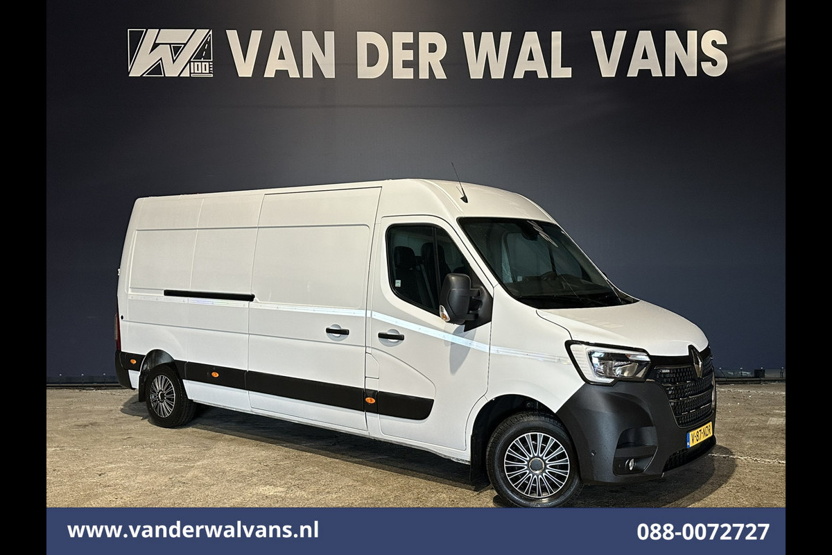 Renault Master 2.3 dCi 136pk L3H2 Euro6 Airco | Camera | Navigatie | Leder | LED Cruisecontrol, Parkeersensoren, Bijrijdersbank