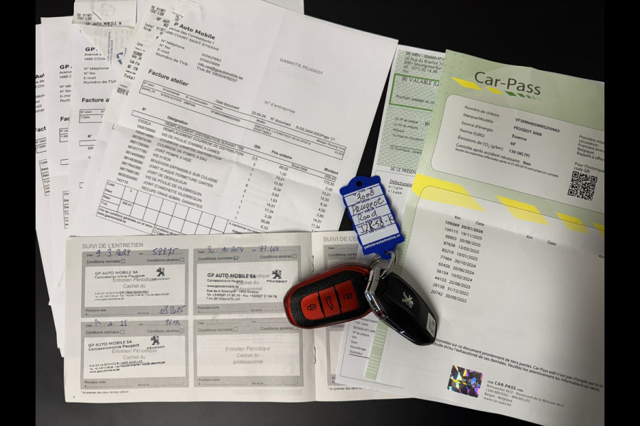 Peugeot 3008 1.2 PureTech Allure Cruise Climate Camera plus Sensoren voor/achter Navi Dodehoekdetectie Navigatie