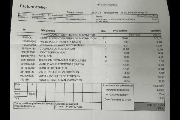 Peugeot 3008 1.2 PureTech Allure Cruise Climate Camera plus Sensoren voor/achter Navi Dodehoekdetectie Navigatie