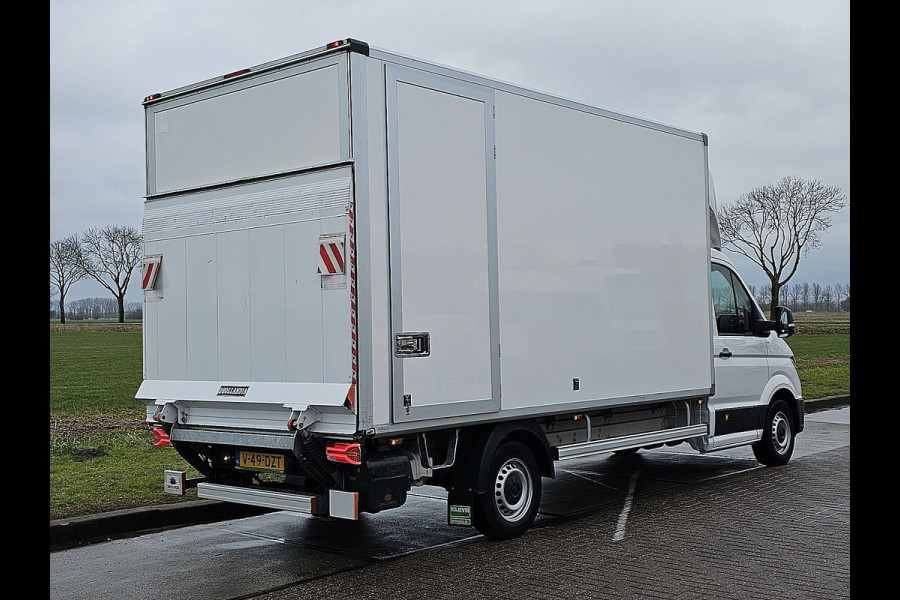 Volkswagen Crafter 35 2.0 TDI L4 Trendline Bakwagen Laadklep Lat-om-Lat Betimmerd Spoiler Zijdeur Euro6 140Pk Bpm-Vrij!