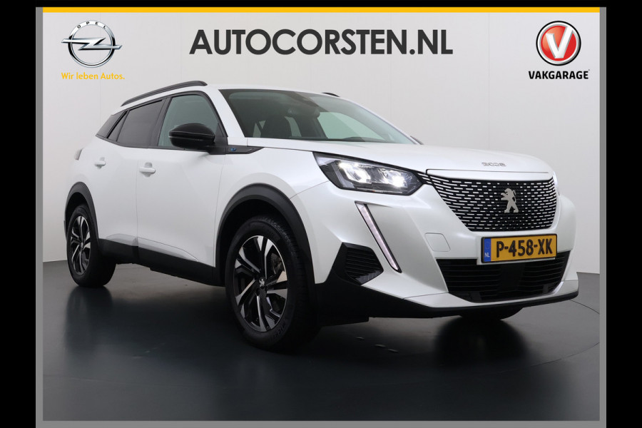 Peugeot e-2008 EV Allure Pack 50kWh SOH 89% Navi* Ecc 360°Camera Apple Carplay Android Auto Cruise Control Lmv 17" Led Keyless Privacy Glas Rijstrooksensor 1e Eigenaar Origineel Nederlandse Auto